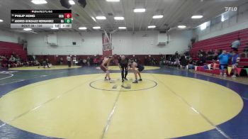 134 lbs Champ. Round 1 - Philip Hong, Las Lomas vs Andres Gonzalez Hernandez, Napa