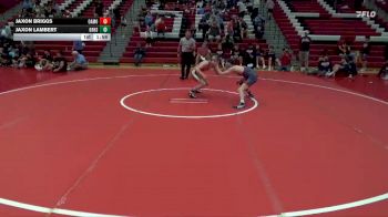 113 lbs Round 3 (4 Team) - Jaxon Briggs, Oak Mountain vs Jaxon Lambert, Grissom Hs