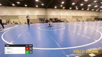 75 lbs Rr Rnd 3 - Jackson Mills, LWA 14U vs Eldon Roth, Untouchables 14U