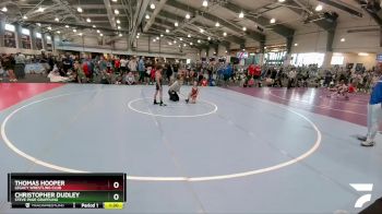61 lbs Champ. Round 1 - Thomas Hooper, Legacy Wrestling Club vs Christopher Dudley, Steve Page Grappling