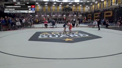 74 lbs Champ. Round 2 - Landon Roberts, Big Game Wrestling Club vs Leo Paulus, Immortal Athletics WC