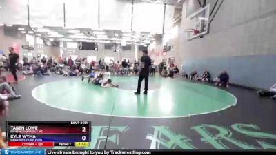 170 lbs Round 4 - Tagen Lowe, Fighting Squirrels WC vs Kyle Wyma, Hawk Wrestling Club