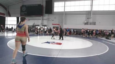130 lbs Cons. Quarters - Isabelle Singer, ISI vs Layla Sapozhnikov, Built By Brunson