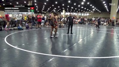 120 lbs Round 2 (6 Team) - Amonte Fleming, Black Hive #3 vs Christian Gentry, Trojan WA