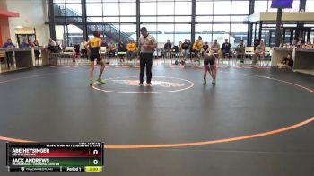 J-13 lbs Semifinal - Abe Heysinger, Hempstead WC vs Jack Andrews, McDominate Training Center