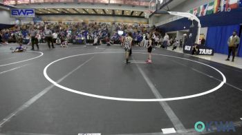46 lbs Round Of 16 - Maxim Langford, ARDMORE TAKEDOWN CLUB vs Grayson Hale, Standfast OKC