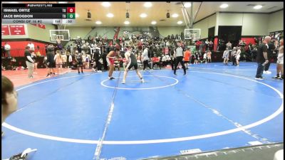 140 lbs Consi Of 16 #2 - Ismael Ortiz, Tulsa Union vs Jace Brogdon, Tulsa Union