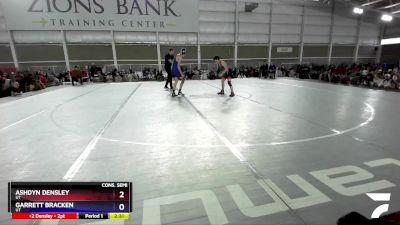 106 lbs Cons. Semi - Ashdyn Densley, UT vs Garrett Bracken, UT