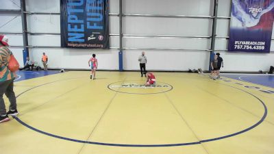 106 lbs Rr Rnd 3 - Kevin Santana Rosario, OBWC Blue vs Noah Back, Ragin Raisins Niagara HS