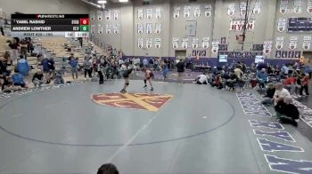 190 lbs Quarterfinal - Yamil Rashid, Stewart Creek vs Andrew Lowther, St. Vincent St. Mary