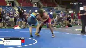 182 lbs Consi Of 16 #1 - Rico Cooper, Minnesota vs Abel Garza, Arizona