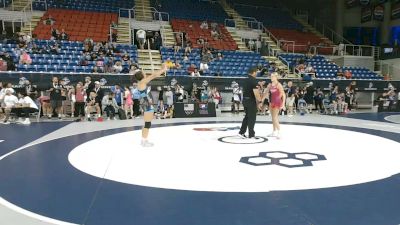 120 lbs Champ. Rd Of 128 - Abigail Hayes, Missouri vs Gabrielle Severin, New York