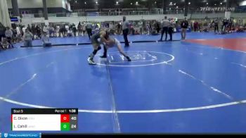 100 lbs Round 2 (6 Team) - Landon Cahill, GREAT NECK WC - GOLD vs Carter Dixon, ICON WRESTLING CLUB