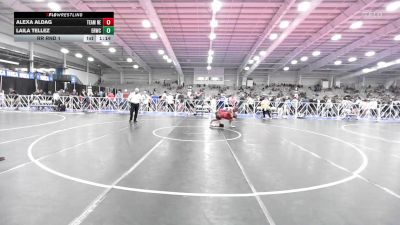 152 lbs Rr Rnd 1 - Alexa Aldag, Team Nebraska vs Laila Tellez, East Rowan Wrestling Club