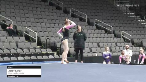 Josey Kiefer - Floor, Cincinnati Gymnastic - 2022 Elevate the Stage Toledo presented by Promedica