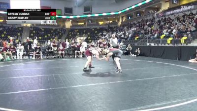 190 lbs Quarterfinal - Brody Shipler, Algona vs Caysen Curran, Mount Vernon