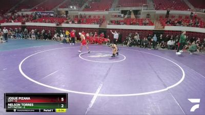 120 lbs Quarters & 1st Wb (16 Team) - Arturo Valentin, Katy Paetow vs Adrian Fierros, Katy