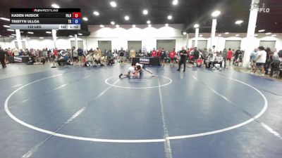 132 lbs Kaden Husick, Pennsylvania Red vs Tristyn Ulloa, Texas