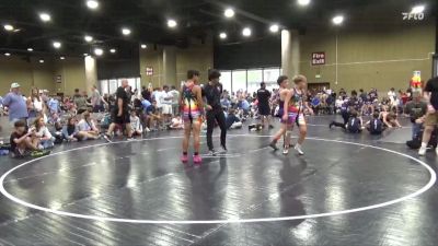 140 lbs Round 4 (6 Team) - Ames Clark, BHWC Florida Supreme Young Guns vs Carson Thibodeaux, Tough House WC