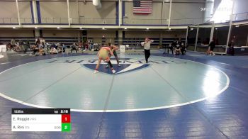 133 lbs Consi Of 8 #2 - Erik Roggie, Virginia-Unattached vs Angelo Rini, Columbia