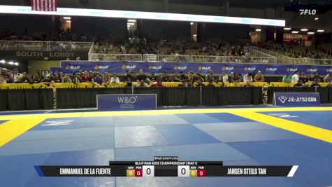 Emmanuel De La Fuente vs Jansen Steils Tan 2026 Pan Kids Jiu-Jitsu IBJJF Championship
