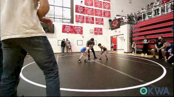 55 lbs Round Of 16 - Kalub Berry, Choctaw Ironman vs Arthur Brashears, Piedmont