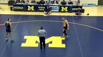 174 lbs, CJ Brucki, CMU vs Myles Amine, Michigan