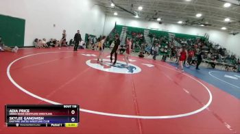 155 lbs 1st Place Match - Adia Price, Green River Grapplers Wrestling vs Skylee Gangwish, Eastside United Wrestling Club