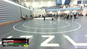 126 lbs Cons. Round 6 - Axxel Landon, Bonneville vs Jack Semadeni, Ridgeline