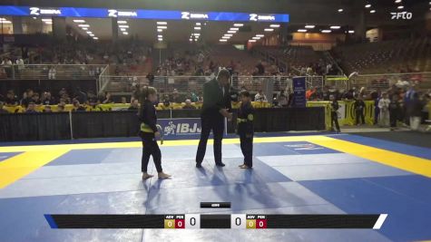 Catarina Kaemmerer Corte Real vs Victoria Alejandra Singh 2025 Pan Kids Jiu-Jitsu IBJJF Championship