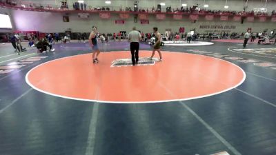 197 lbs Champ. Round 2 - Connor Kelly, Elmhurst University vs Logan Frank, Castleton