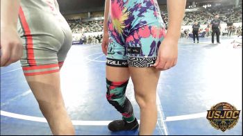 81 lbs Quarterfinal - Jadelyn Cerecero, Hoisington Jr Cardinals vs Vera Burch, Blue Devil Wrestling