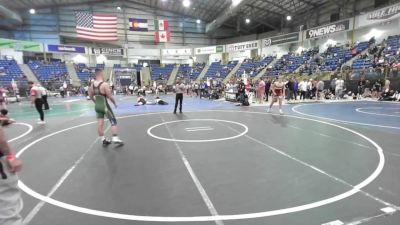 137 lbs Quarterfinal - Brody Ridenour, Bear Cave WC vs Bobby Mitchell, Mile High WC