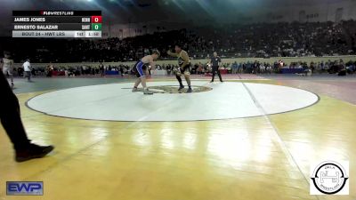 Round Of 128 - James Jones, Hennessey Eagles Jr High vs Ernesto Salazar, Santa Fe South