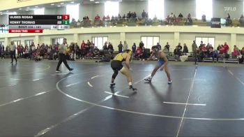 141 lbs Cons. Round 3 - Ulises Rosas, Elmhurst University vs Kenny Thomas, Adrian