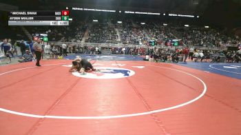 4A-215 lbs Champ. Round 1 - Michael Swan, Natrona County vs Ayden Muller, Sheridan