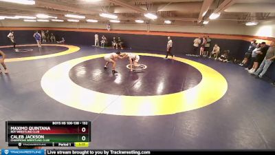 132 lbs Semifinal - Caleb Jackson, Champions Wrestling Club vs Maximo Quintana, Roy Wrestling Club