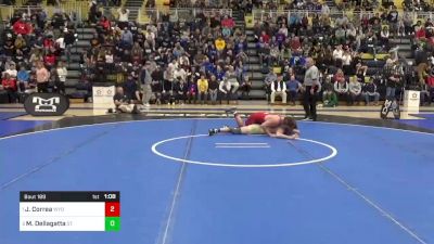 189 lbs Final - Jude Correa, Wyoming Seminary vs Michael Dellagatta, St. Joseph Regional-NJ