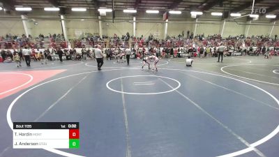 78 lbs Consi Of 8 #2 - Tre Hardin, Montrose Elite vs Jayce Anderson, Stout Wr Ac