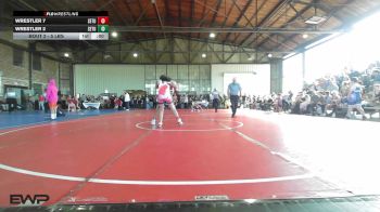130-140 lbs Semifinal - HollyJo Fansler, Verdigris Youth Wrestling vs Sam Mcreynolds, Wagoner Takedown Club