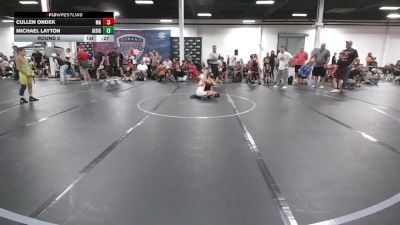 80 lbs Round 2 - Michael Layton, All I See Is Gold vs Cullen Ondek, Mat Assassins
