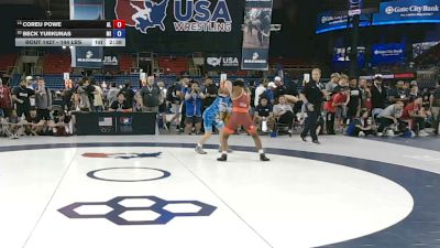 144 lbs Champ. Rd Of 32 - Coreu Powe, Alabama vs Beck Yurkunas, Michigan