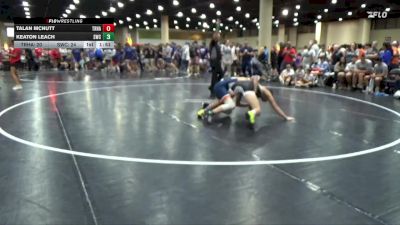 157 lbs Round 5 (6 Team) - Talan McNutt, Team Rich Habits Black vs Keaton Leach, Spartan WC