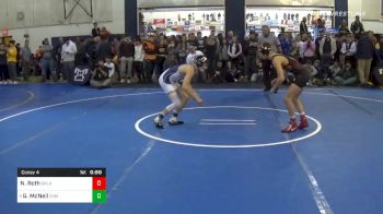 120 lbs Consolation - Nathan Roth, Greater Latrobe vs Gregor McNeil, Wyoming Seminary
