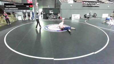 Champ. Round 2 - Jacob Perez, Tulare Titans Wrestling Club vs Eshi Linkhoboev