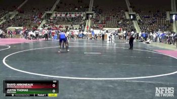 132 lbs Quarterfinal - Shayd Arboneaux, Orange Beach High School vs Justin Thomas, Reeltown