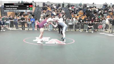 165 lbs Round Of 16 - Jake Thompson, Weymouth vs Charlie Poor, Saint John's Prep