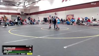 92-101 lbs Round 1 - Sullivan Lenn, Franklin Central WC vs Axel Gray, Rise Elite