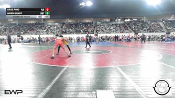 118 lbs Consi Of 16 #1 - Cruz Pino, Plainview JH vs Aiden Bradt, Lawton, MacArthur Ok