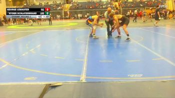 165 lbs Champ. Round 2 - Ryder Schlaterbrand, LANDER vs George Lemaster, Pikeville